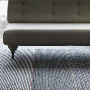 Tribulus One handgeweven wollen vloerkleed, multi - zwart, wit, rood, geel 240x170 - Kateha