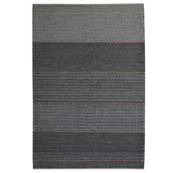 Tribulus One handgeweven wollen vloerkleed, multi - zwart, wit, rood, geel 300x200 - Kateha