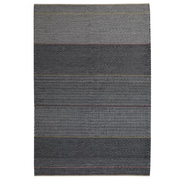 Kateha trib One handgeweven wollen vloerkleed, multi zwart, wit, rood, geel 300x200