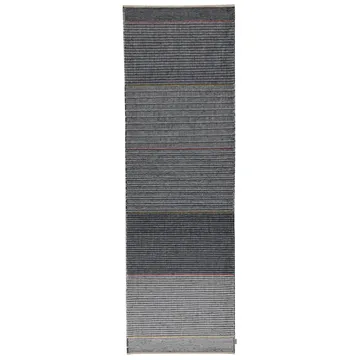 Tribulus One wollen vloerkleed 80x250 cm - Black/white/red/yellow - Kateha