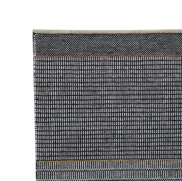 Tribulus One wollen vloerkleed 80x250 cm - Black/white/red/yellow - Kateha