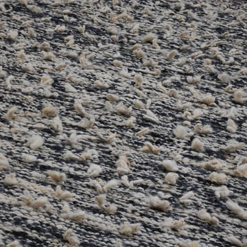Woolly vloerkleed - Black/white, 170x240 cm - Kateha