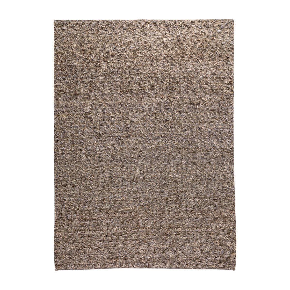Kateha Woolly vloerkleed Light brown 170x240 cm | Scandinavisch Interieur | Wollen vloerkleden | Bruin