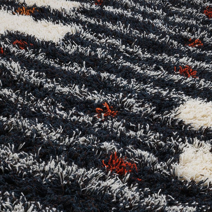 Zorbas vloerkleed, white/black, 170x240 cm Kateha