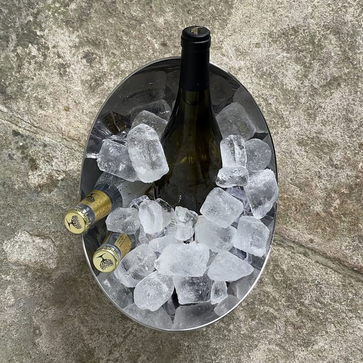 COOLER wijnkoeler 20 cm, Polished steel Kay Bojesen