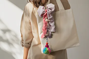 Kaj Bojesen vogel sleutelhanger - Eik, naturel leer - Kay Bojesen Denmark