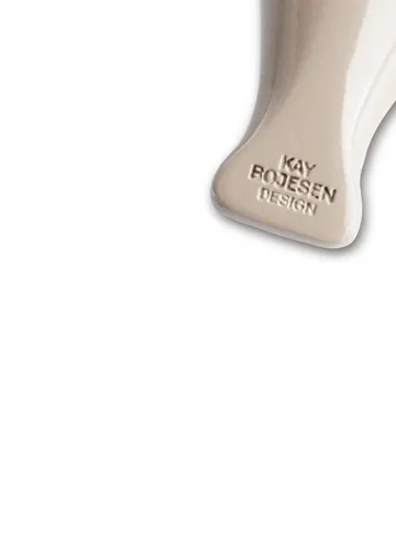 Kaj Bojesen vogel sleutelhanger - Sand, naturel leer - Kay Bojesen Denmark