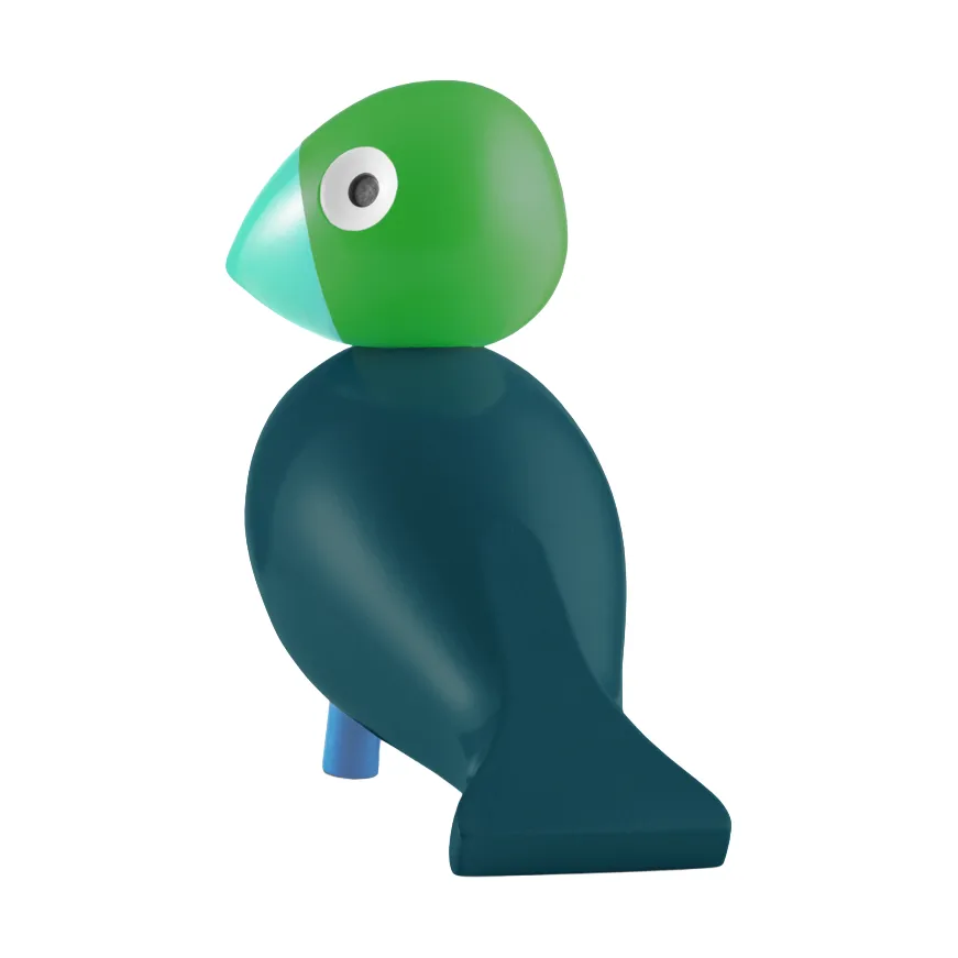 Kaj Bojesen Year Bird 2026 Berk, Donkergroen Kay Bojesen Denmark