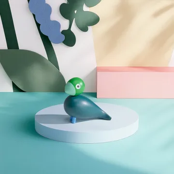 Kaj Bojesen Year Bird 2026 Berk - Donkergroen - Kay Bojesen Denmark