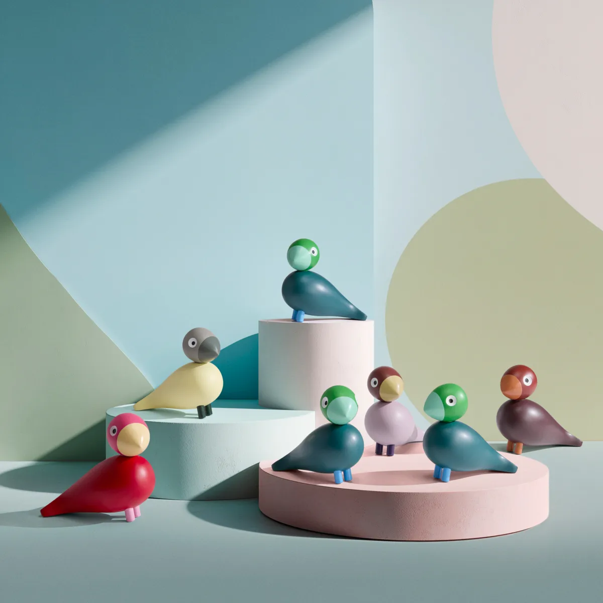 Kaj Bojesen Year Bird 2026 Berk, Donkergroen Kay Bojesen Denmark