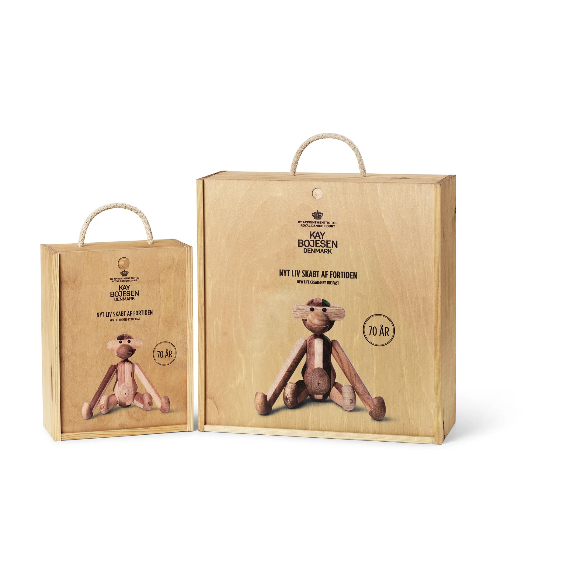 Kay Bojesen aap jubileumcadeau mixed wood, Klein Kay Bojesen Denmark