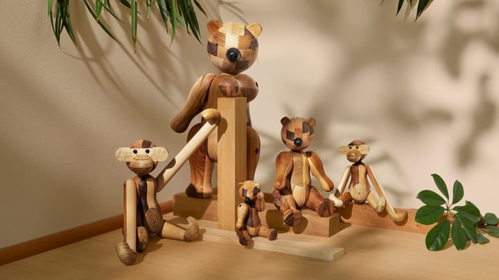 Kay Bojesen aap jubileumcadeau mixed wood, Klein Kay Bojesen Denmark