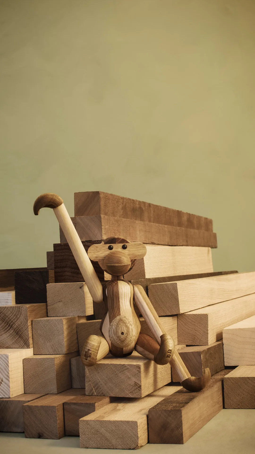 Kay Bojesen aap jubileumcadeau mixed wood, Klein Kay Bojesen Denmark