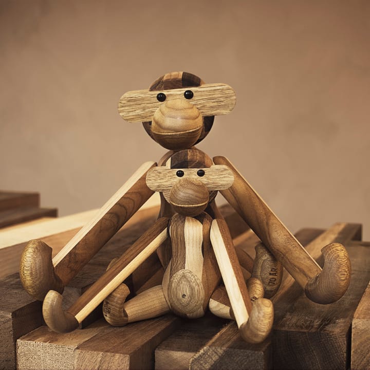 Kay Bojesen aap jubileumcadeau mixed wood, Medium Kay Bojesen Denmark