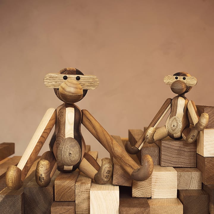Kay Bojesen aap jubileumcadeau mixed wood, Medium Kay Bojesen Denmark
