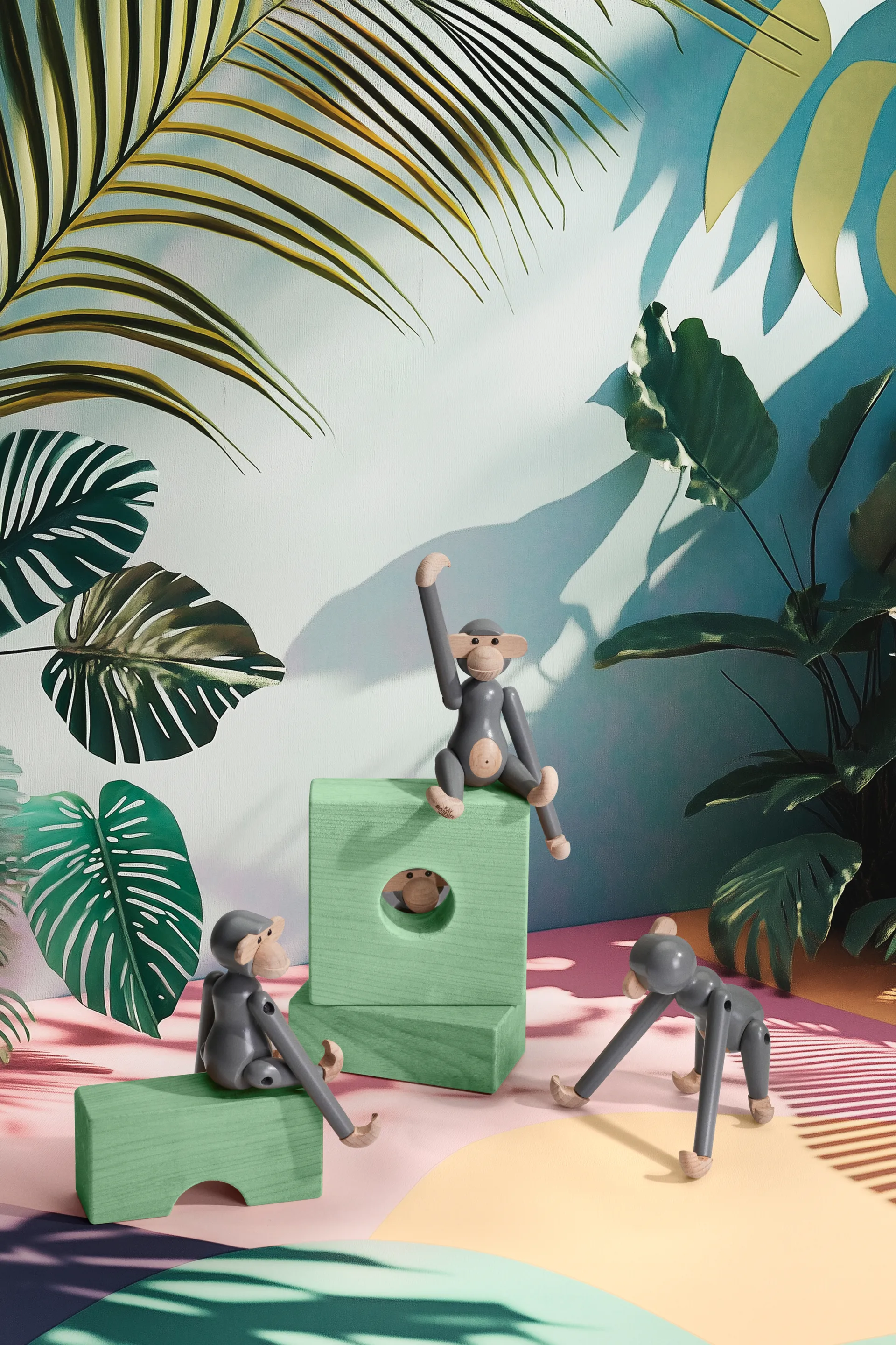 Kay Bojesen aap mini, Grijs Kay Bojesen Denmark