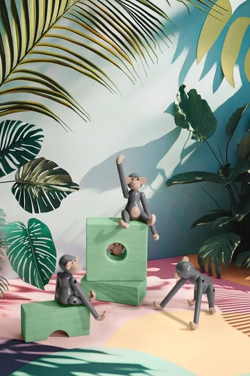 Kay Bojesen aap mini - Grijs - Kay Bojesen Denmark