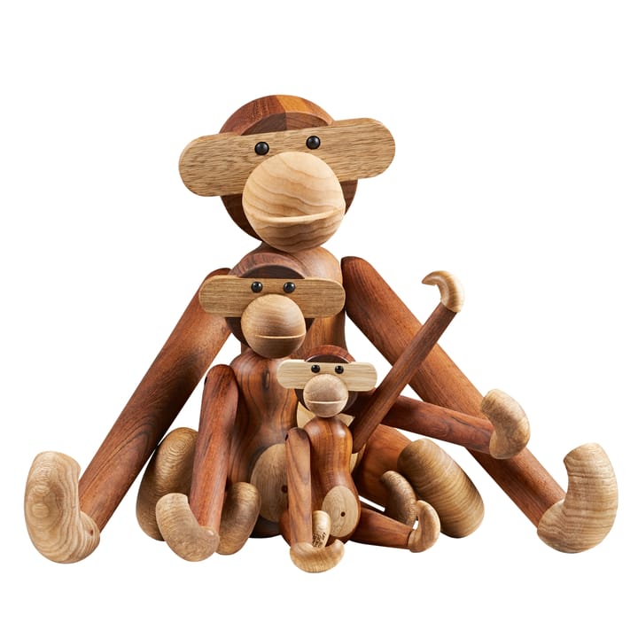 Kay Bojesen aap mini, teak-limba Kay Bojesen Denmark