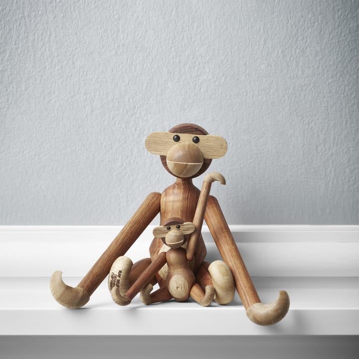 Kay Bojesen aap mini, teak-limba Kay Bojesen Denmark