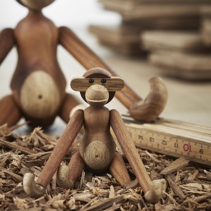 Kay Bojesen aap mini, teak-limba Kay Bojesen Denmark