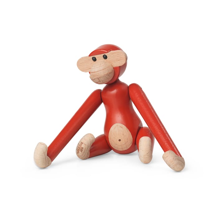 Kay Bojesen aap mini vintage, Rood Kay Bojesen Denmark
