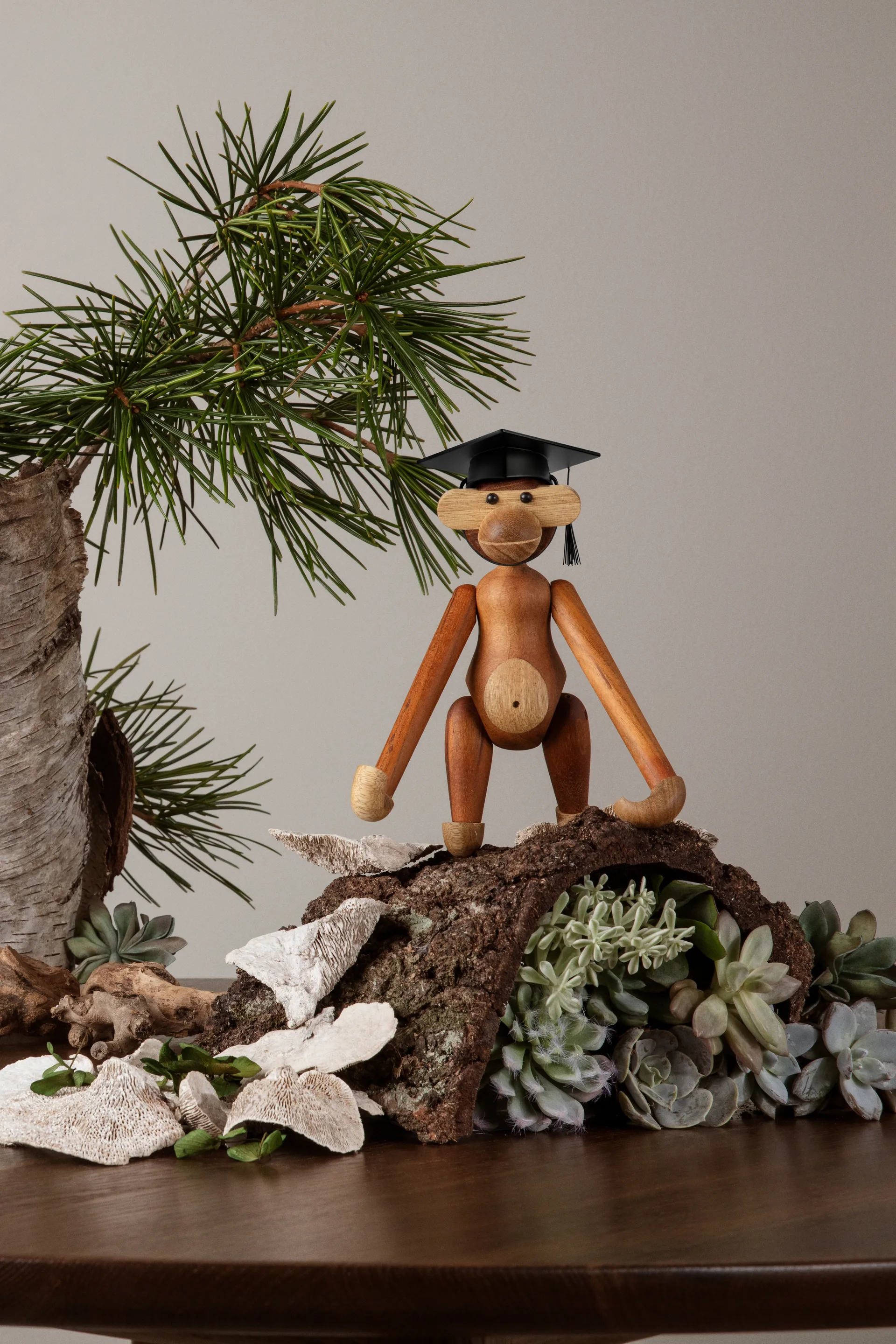 Kay Bojesen afstudeercap voor aap klein, Zwart Kay Bojesen Denmark