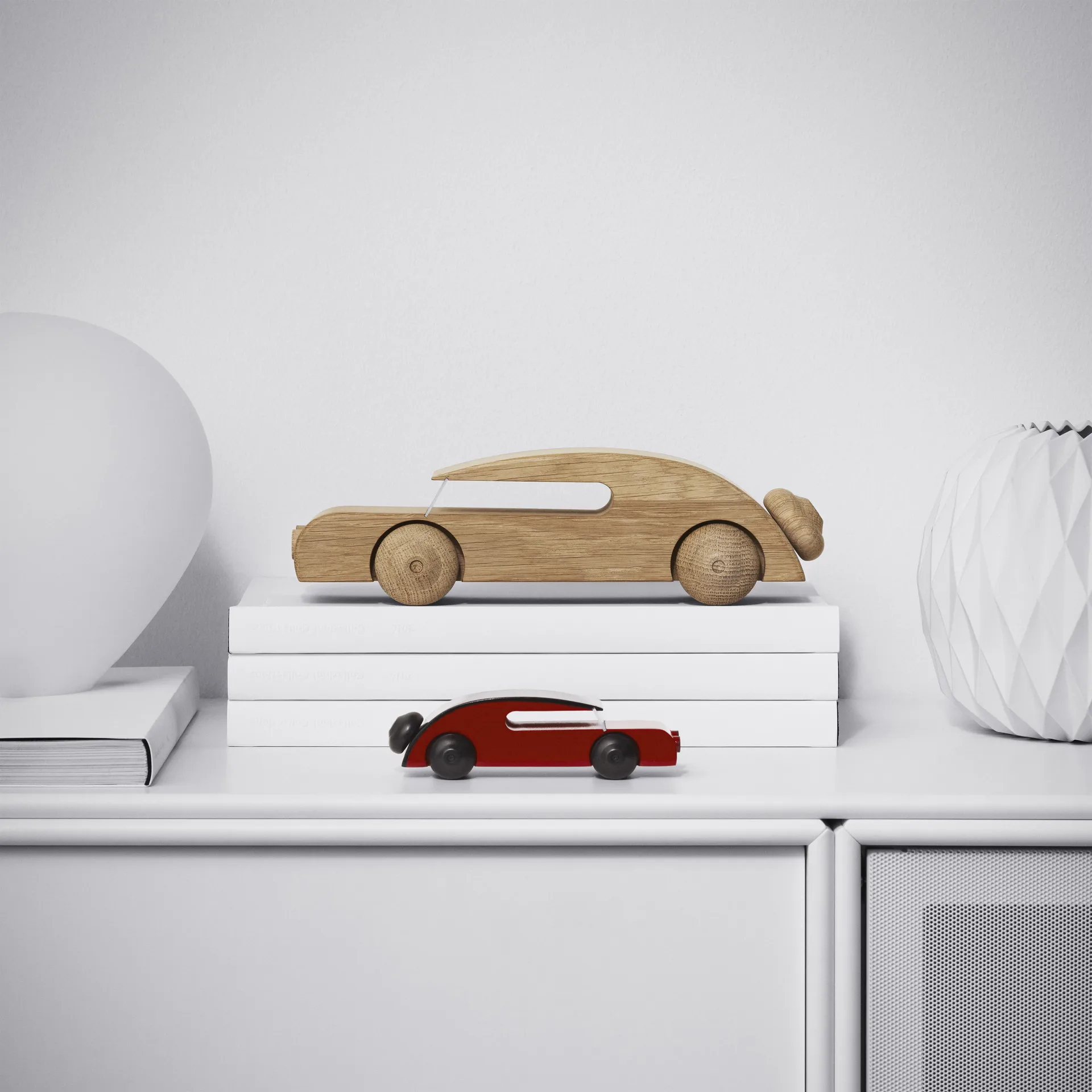 Kay Bojesen auto, geschilderd beuken - 13 cm. Kay Bojesen Denmark