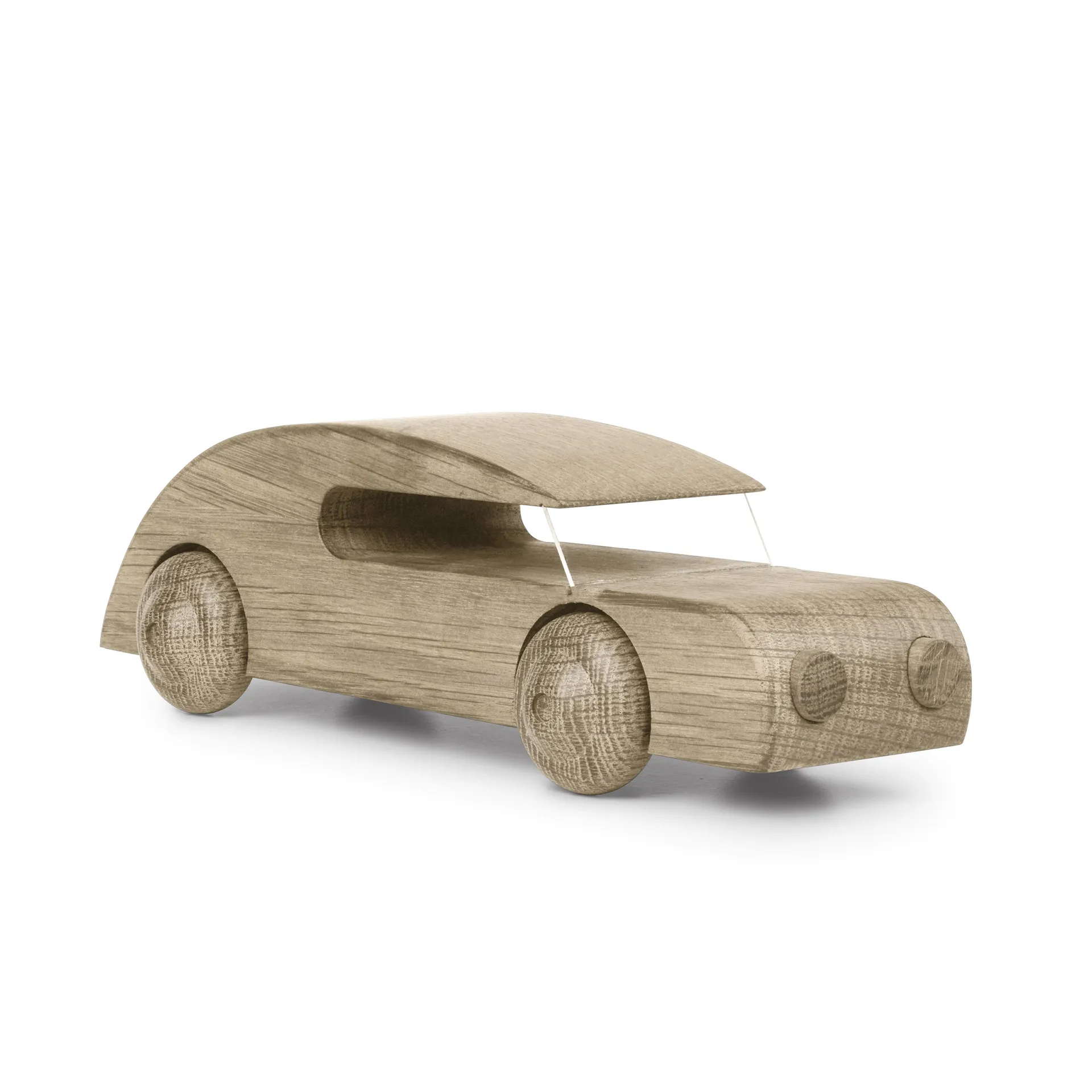 Kay Bojesen auto, onbehandeld eiken - 27 cm. Kay Bojesen Denmark