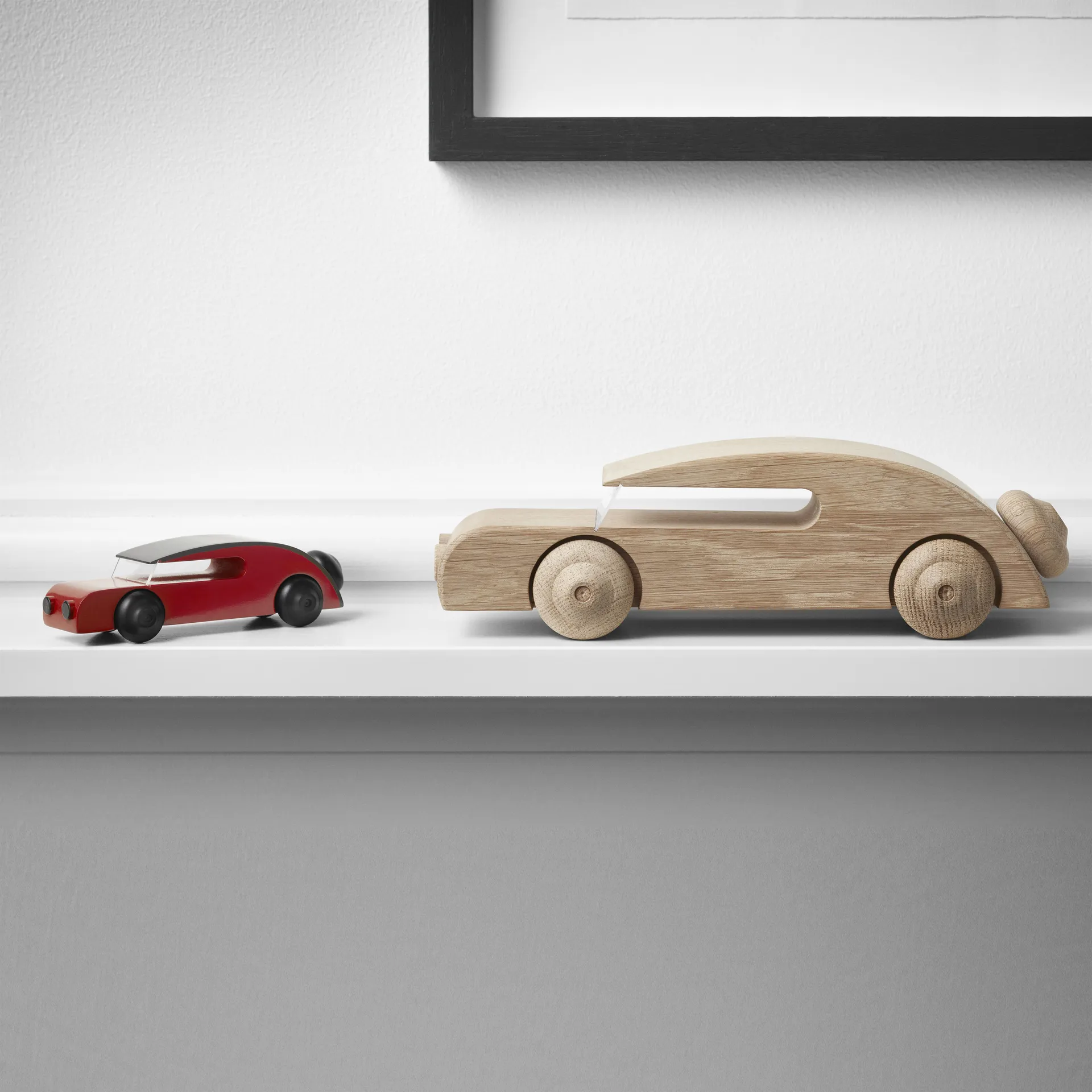 Kay Bojesen auto, onbehandeld eiken - 27 cm. Kay Bojesen Denmark