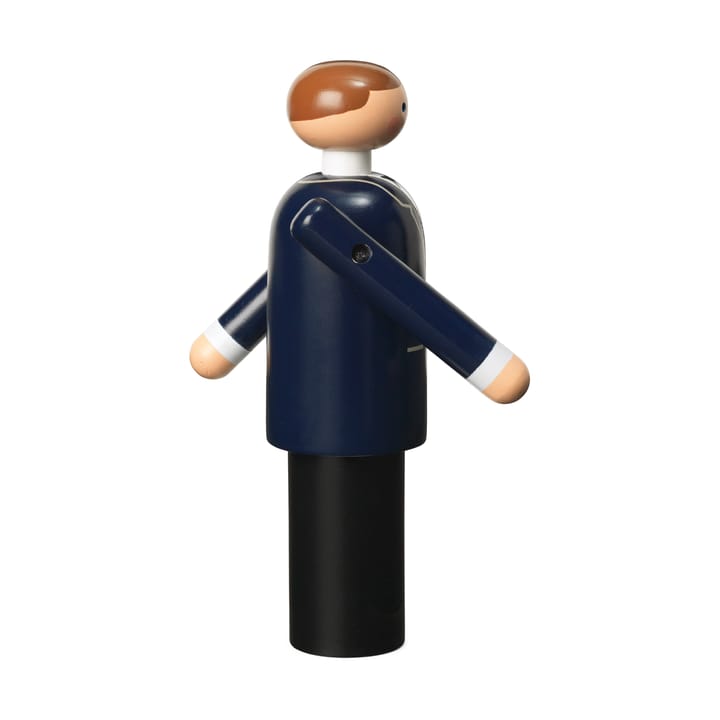 Kay Bojesen bruidegom, Blauw-zwart-wit, 12 cm Kay Bojesen Denmark