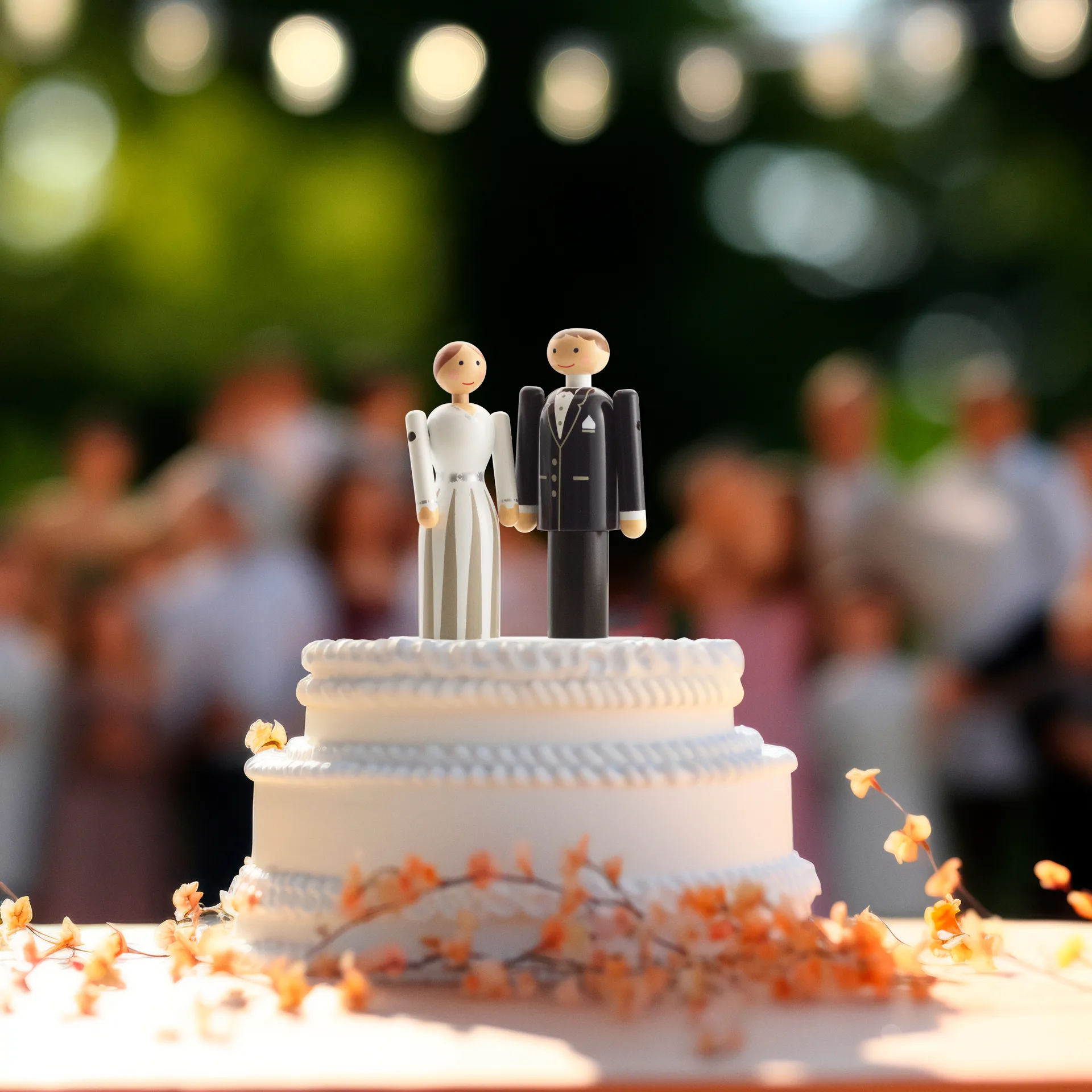 Kay Bojesen bruidegom, Blauw-zwart-wit, 12 cm Kay Bojesen Denmark