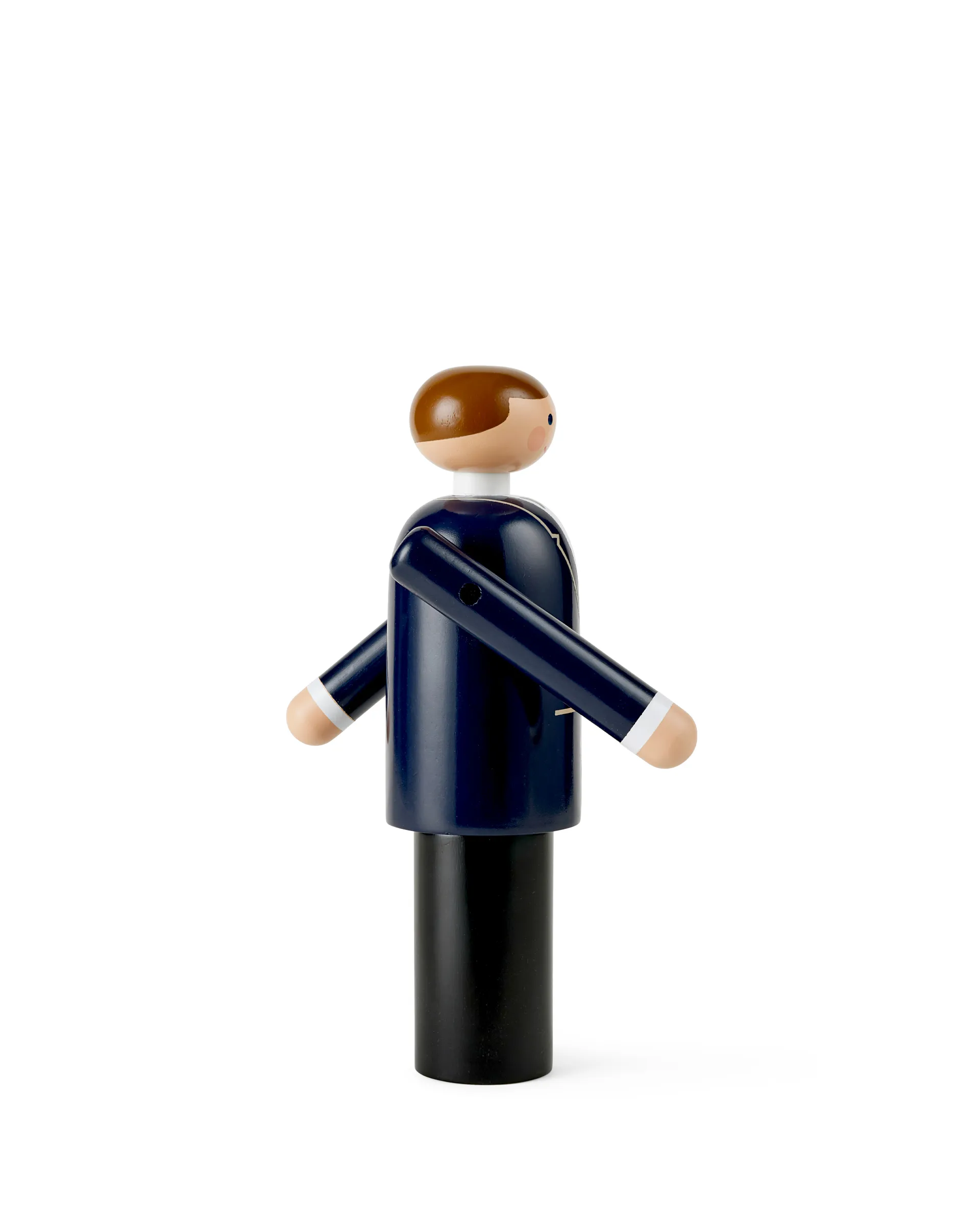 Kay Bojesen bruidegom, Blauw-zwart-wit, 18 cm Kay Bojesen Denmark