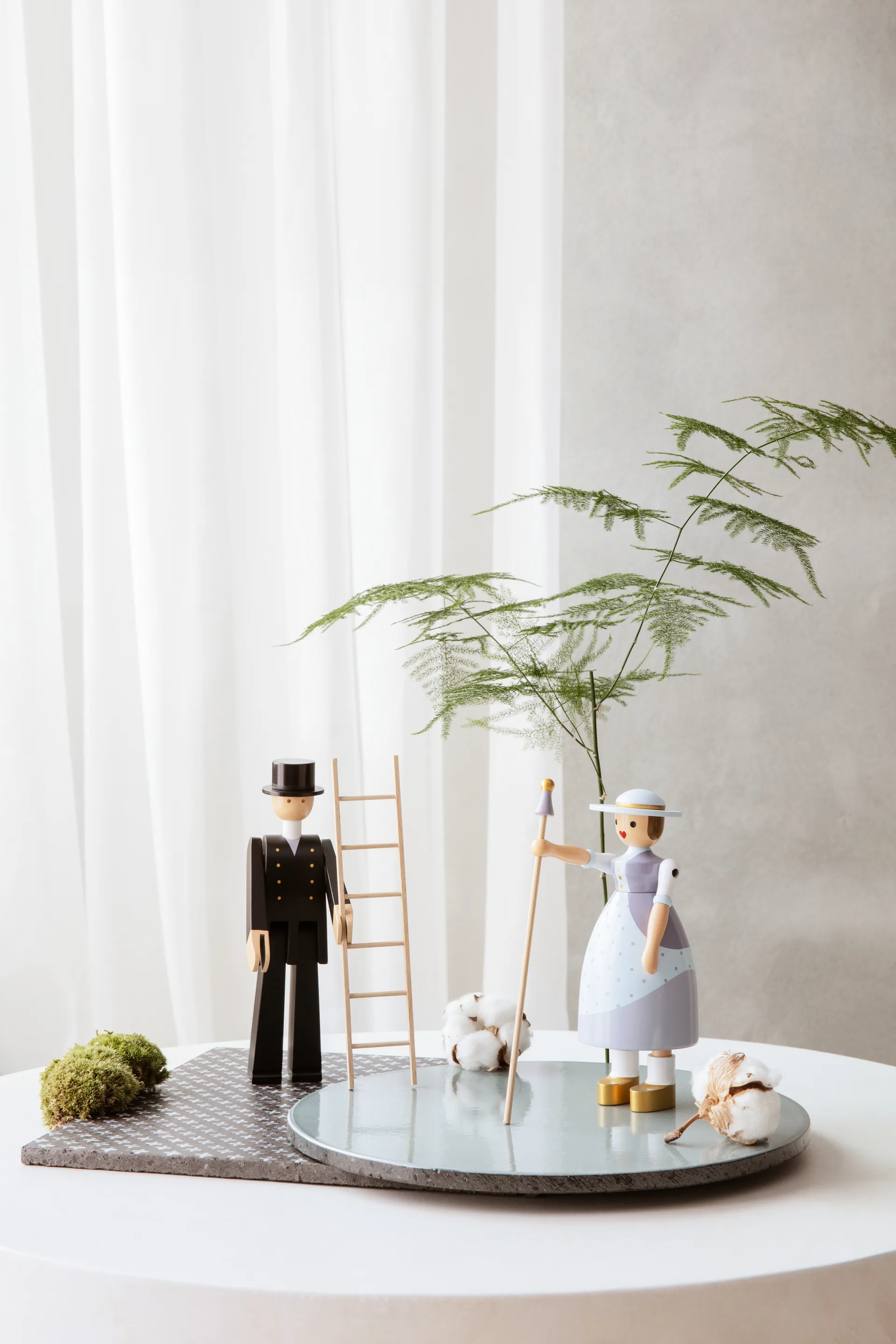 Kay Bojesen herderin, Lichtblauw Kay Bojesen Denmark