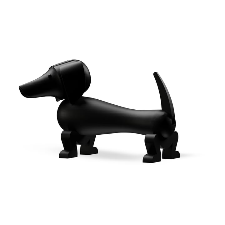Kay Bojesen hond 18,5 cm, Donker gebeitst eikenhout Kay Bojesen Denmark