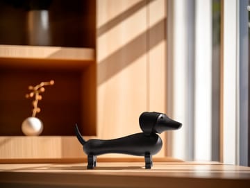 Kay Bojesen hond 18,5 cm - Donker gebeitst eikenhout - Kay Bojesen Denmark