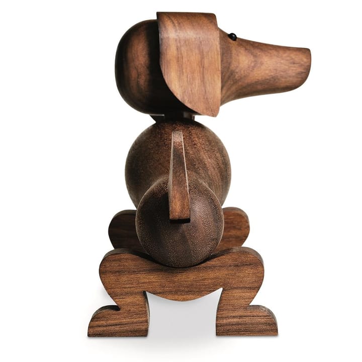 Kay Bojesen hond 18,5 cm, walnoot Kay Bojesen Denmark