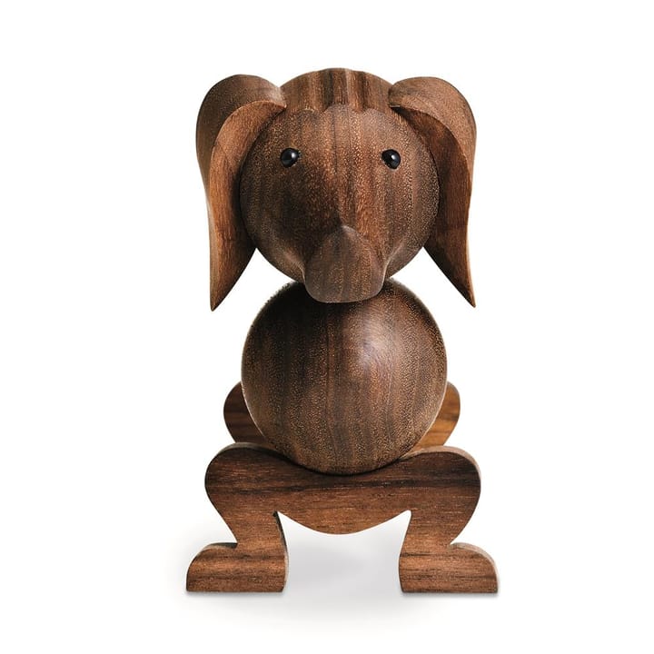 Kay Bojesen hond 18,5 cm, walnoot Kay Bojesen Denmark