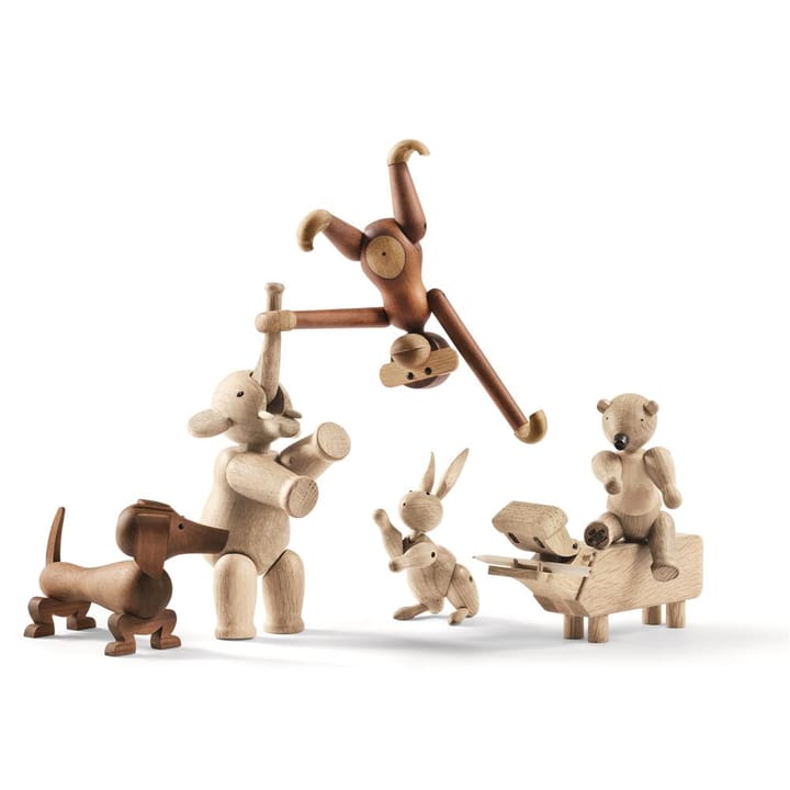 Kay Bojesen hond 18,5 cm, walnoot Kay Bojesen Denmark