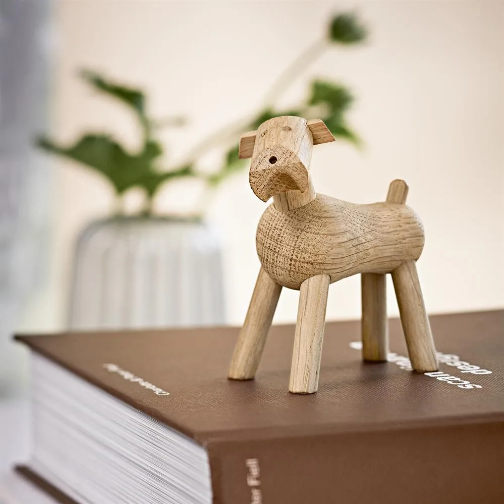 Kay Bojesen hond Tim, licht eiken Kay Bojesen Denmark