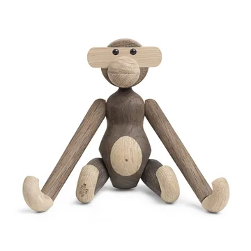 Kay Bojesen houten aap klein - eiken - gerookt eiken, 20 cm - Kay Bojesen Denmark