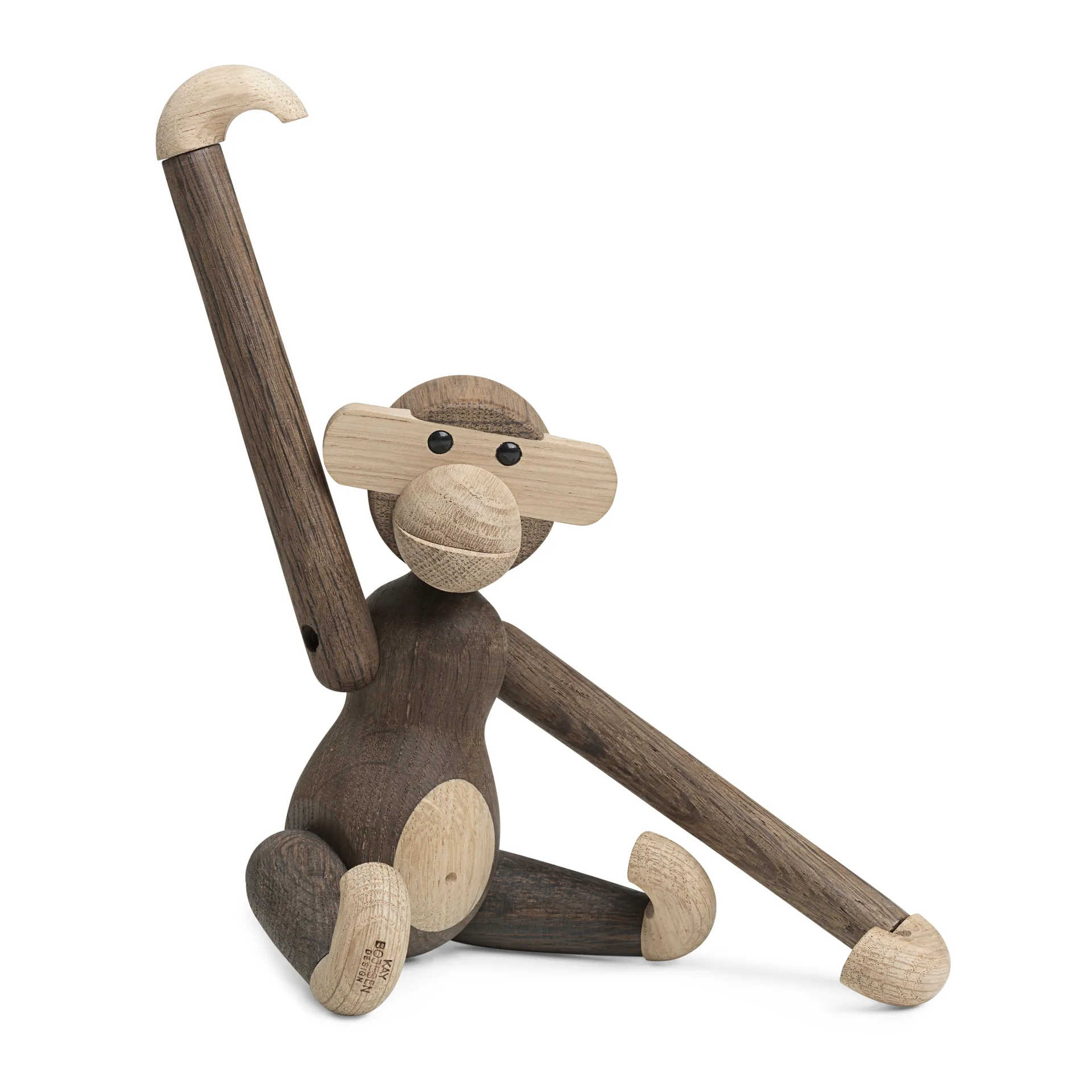Kay Bojesen houten aap klein, eiken - gerookt eiken, 20 cm Kay Bojesen Denmark