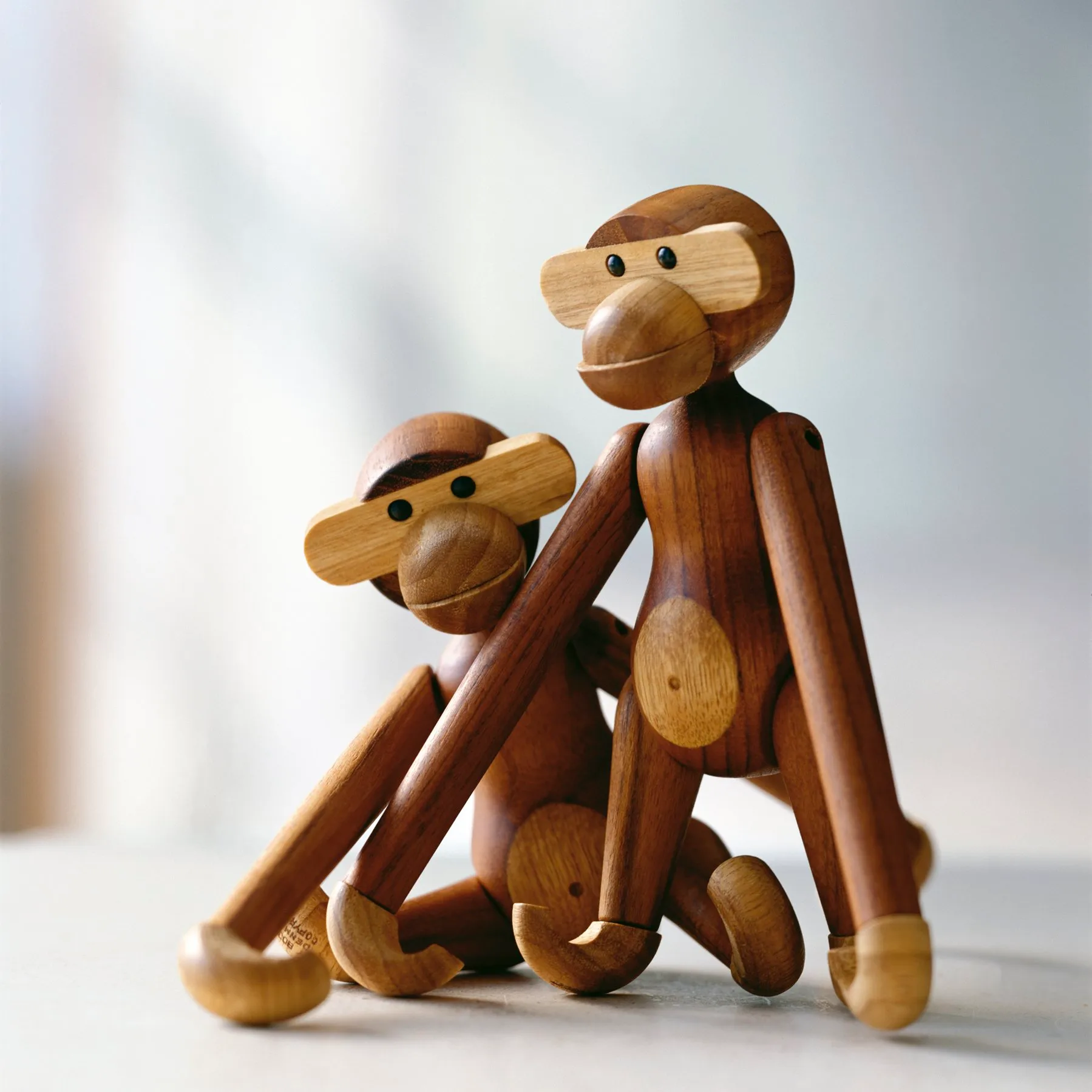 Kay Bojesen houten aap klein, teak - limba, 20 cm Kay Bojesen Denmark