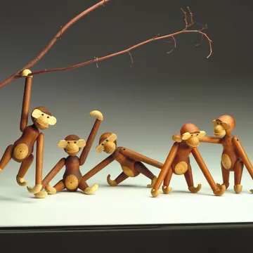 Kay Bojesen houten aap klein - teak - limba, 20 cm - Kay Bojesen Denmark