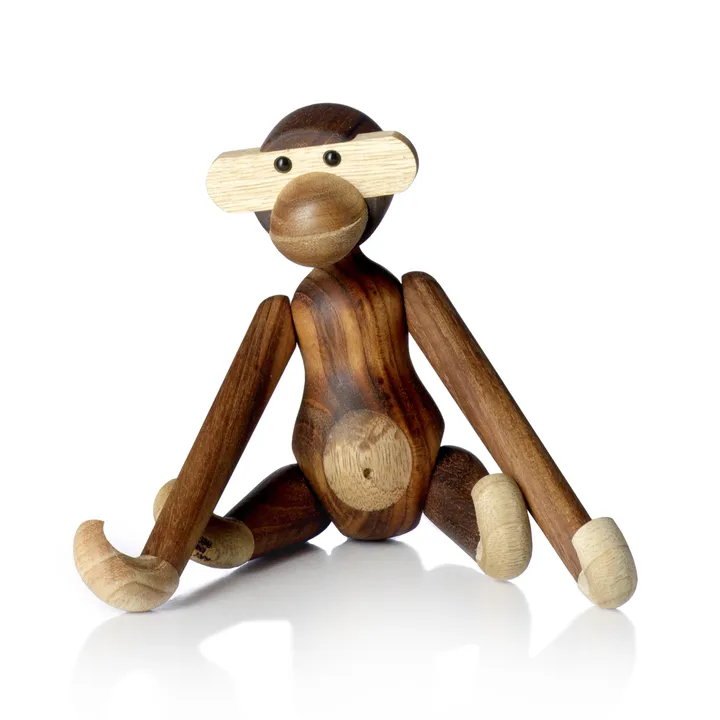 Kay Bojesen houten aap klein - teak - limba, 20 cm - Kay Bojesen Denmark