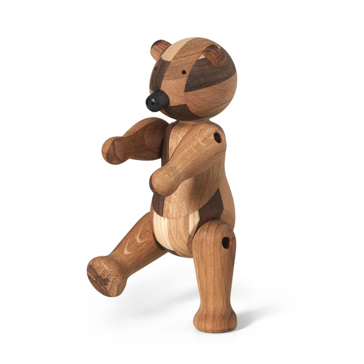 Kay Bojesen houten beer jubileumeditie mixed wood, Klein Kay Bojesen Denmark