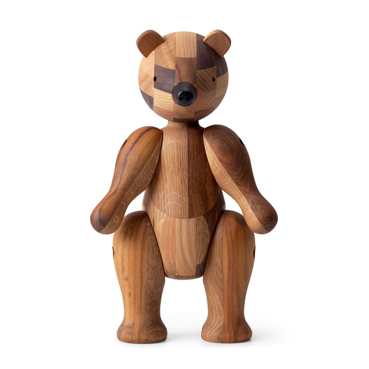 Kay Bojesen houten beer jubileumeditie mixed wood, Medium Kay Bojesen Denmark