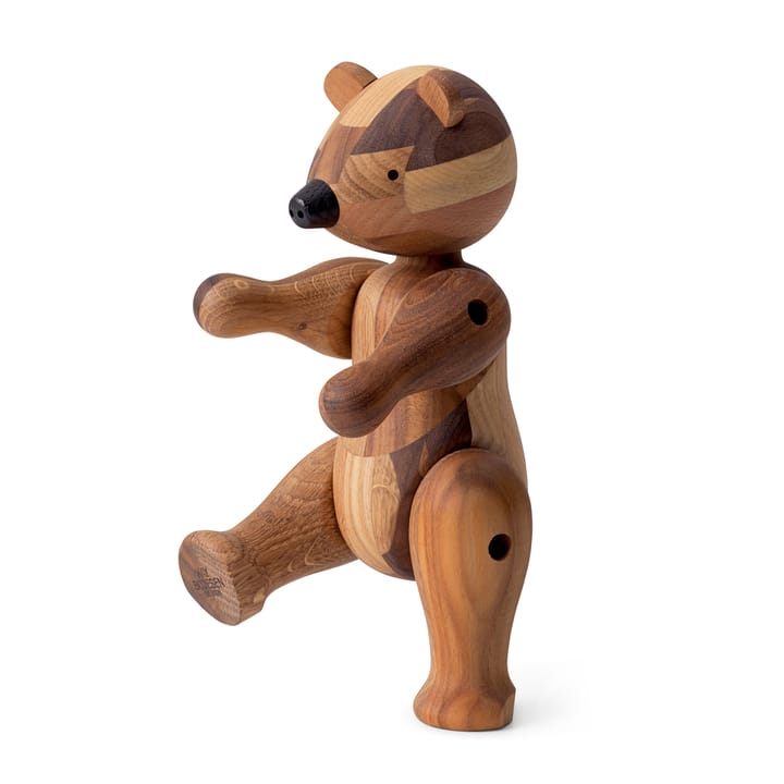 Kay Bojesen houten beer jubileumeditie mixed wood, Medium Kay Bojesen Denmark