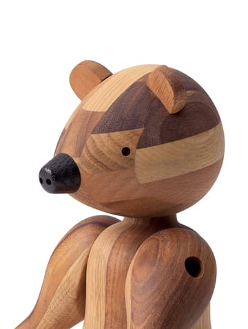 Kay Bojesen houten beer jubileumeditie mixed wood - Medium - Kay Bojesen Denmark
