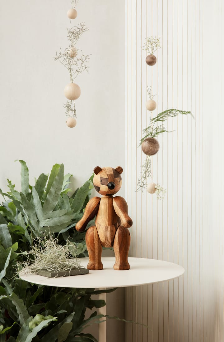 Kay Bojesen houten beer jubileumeditie mixed wood, Medium Kay Bojesen Denmark