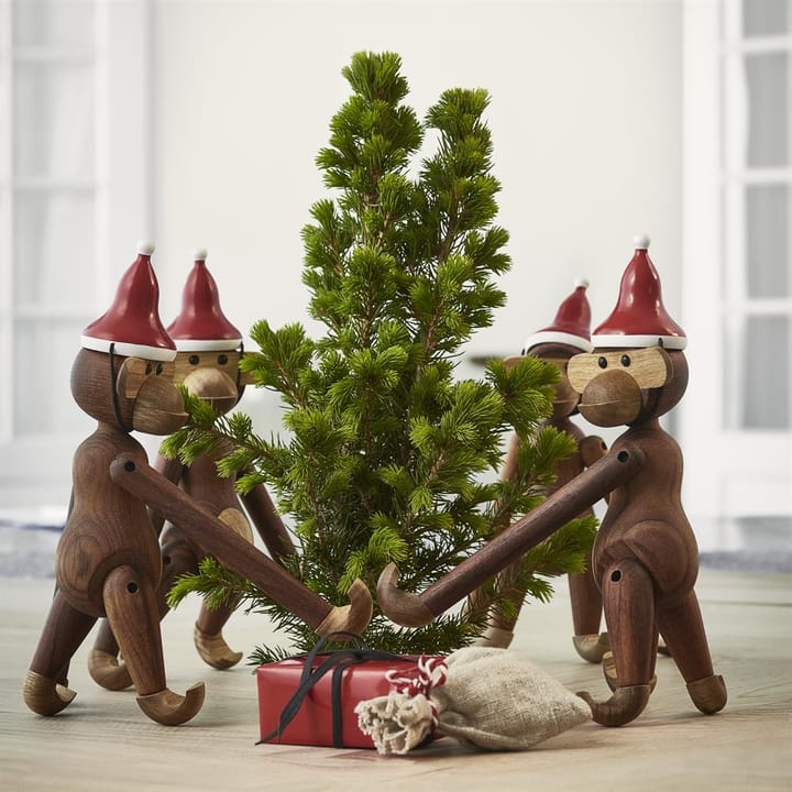 Kay Bojesen kerstmuts voor kleine aap, rood Kay Bojesen Denmark